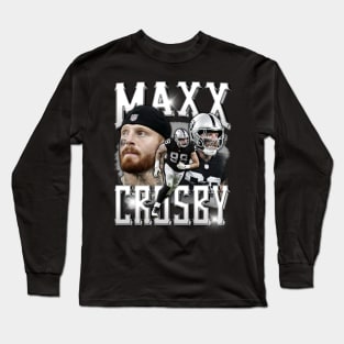 VINTAGE FOOTBALL MAXX CROSBY BOOTLEG Long Sleeve T-Shirt